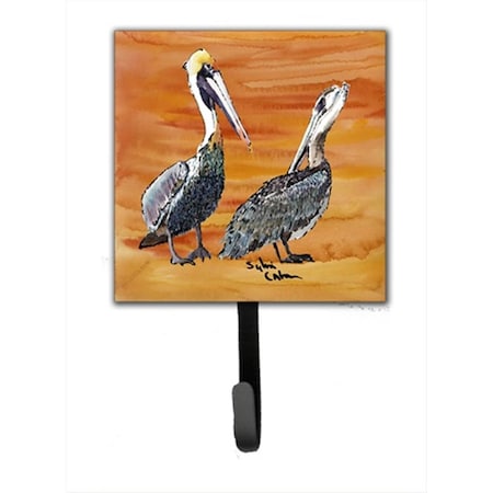 Carolines Treasures Bird - Pelican Leash Holder Or Key Hook 8407SH4